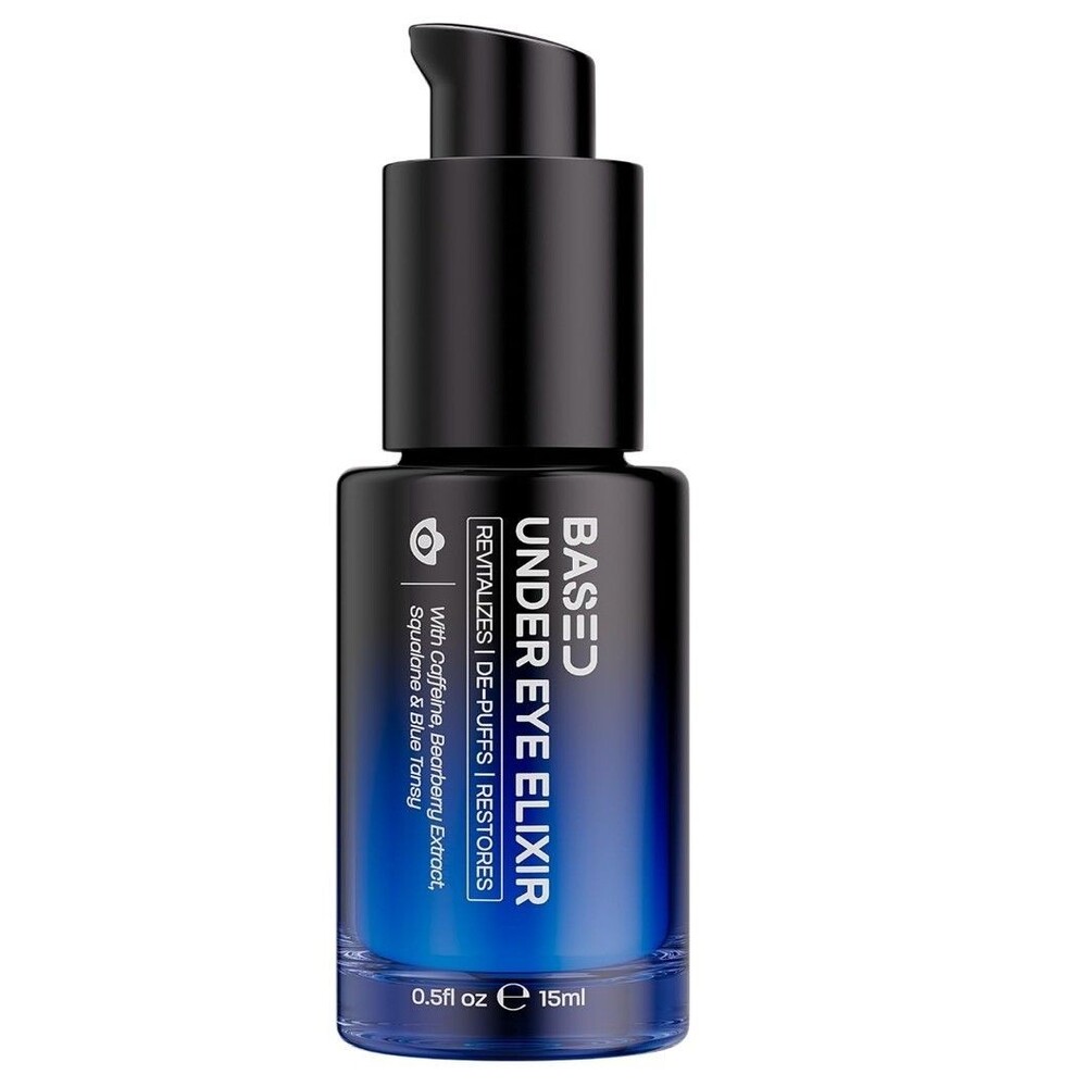 BASED Under Eye Elixir 0.5 oz Hydrating Depuffing Eye Serum New in Box
